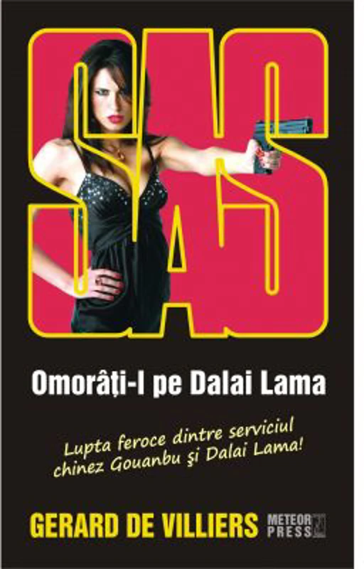 Omorati-l pe Dalai Lama - SAS 108 (editie pe hartie de ziar) - Gerard De Villiers