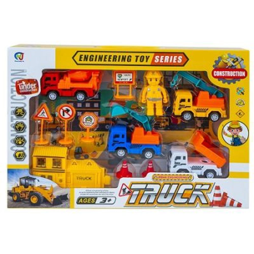 Play set constructii + semne circulatie