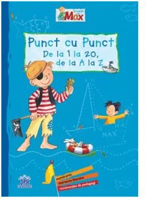 Invata cu Max. Punct cu punct, de la 1 la 20, de la A LA Z - Sabine Kraushaar