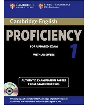 Cambridge English: Proficiency 1 for Updated Exam - Self-study Pack (Student's Book with Answers and 2x Audio CDs)