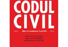 Codul civil. Editia a 9-a actualizata la 15 mai 2023 - Dan Lupascu