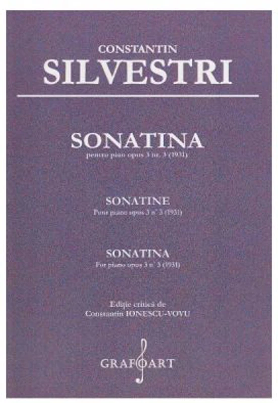 Sonatina pentru Pian Opus 3, Numarul 3 - Constantin Silvestri