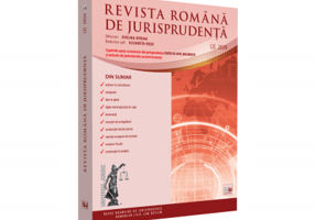 Revista romana de jurisprudenta nr. 2/2020
