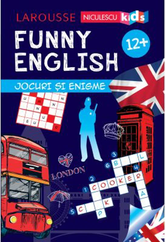 FUNNY ENGLISH. Jocuri si enigme (12+)