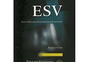 ESV Pitt Minion Reference Bible, Brown Calf Split Leather, Red-letter Text