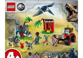 LEGO Jurassic World. Centrul de salvare al puilor de dinozaur 76963, 139 piese