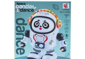 Robot Panda, cu baterii