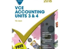 Cambridge Checkpoints VCE Accounting Units 3&4 2016 and Quiz Me More - Tim Joyce