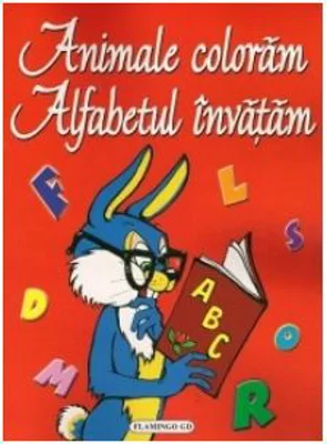 Animale coloram. Alfabetul invatam