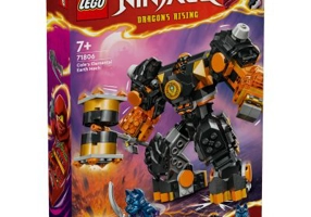 LEGO® NINJAGO. Robotul de pamant al lui Cole 71806, 235 piese