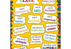 Plansa de intampinare pentru clasa pregatitoare si clasa 1