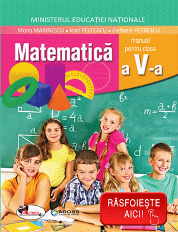 Manual pentru Matematica, clasa a 5-a. Include varianta digitala - Mona Marinescu