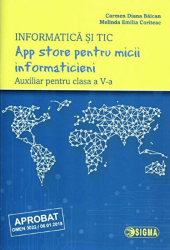 App store pentru micii informaticieni. Auxiliar pentru clasa a 5-a. Informatica si TIC - Carmen Diana Baican