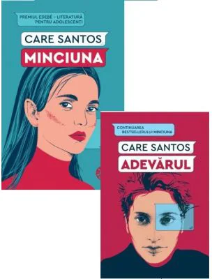 Pachet Romane Minciuna si Adevarul, autor Care Santos
