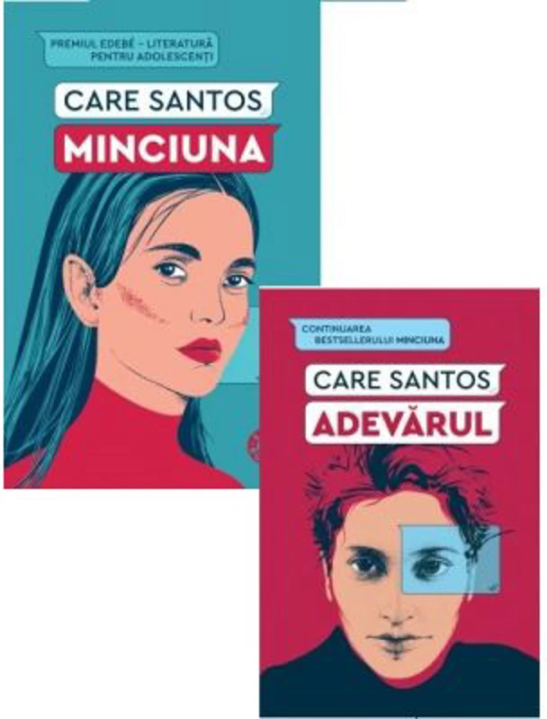 Pachet Romane Minciuna si Adevarul, autor Care Santos