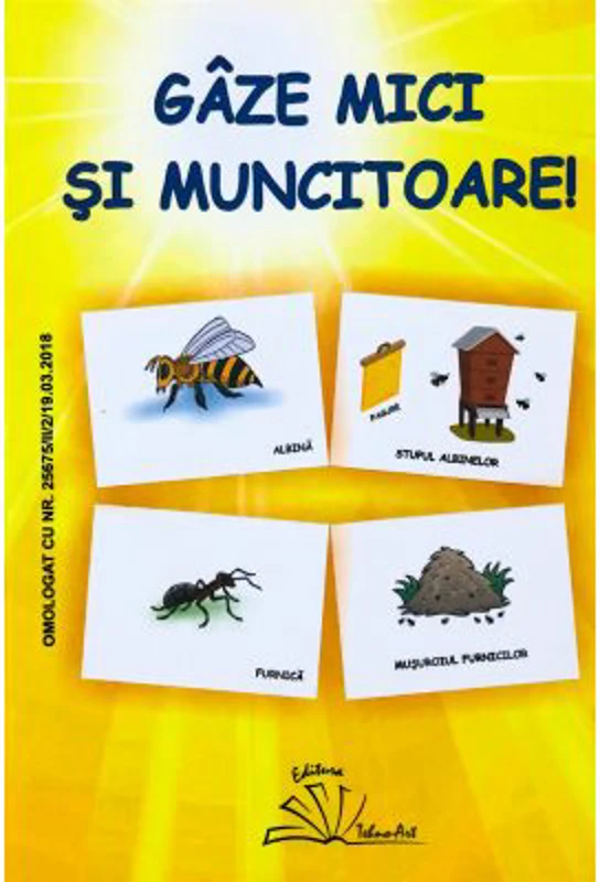 Gaze mici si muncitoare - Set jetoane