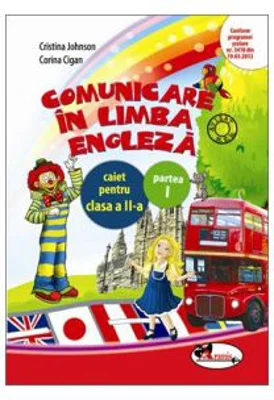 Caiet limba engleza semestrul 1, clasa a 2-a