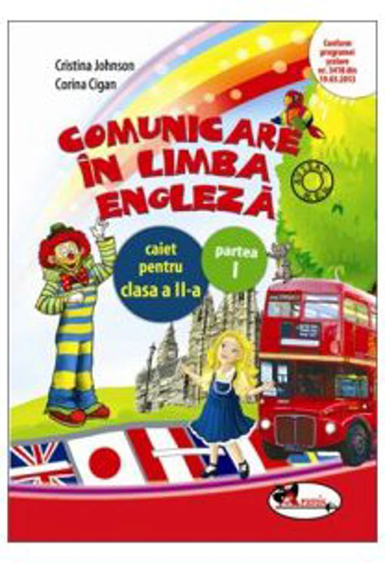 Caiet limba engleza semestrul 1, clasa a 2-a