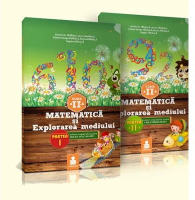Matematica si explorarea mediului. Auxiliar clasa a 2-a (pachet partea 1+2)