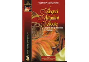 Alegeri, atitudini, afecte - Valentina Sandu-Dediu