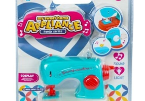 Masina de cusut, cu lumina si sunet