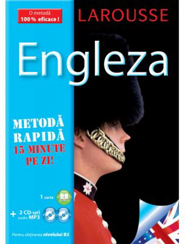 Engleza - Metoda rapida. Carte + 2xCD - Larousse