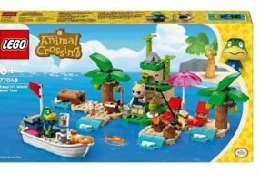 LEGO Animal Crossing. Turul de insula in barca al lui Kapp'n 77048, 233 piese