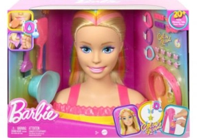 Bust Barbie Deluxe beauty model, Barbie Color Reveal