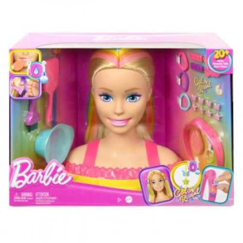 Bust Barbie Deluxe beauty model, Barbie Color Reveal