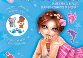 CARTEA MEA CU TATUAJE si modele romantice de colorat