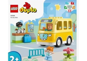 LEGO DUPLO. Calatoria cu autobuzul 10988, 16 piese