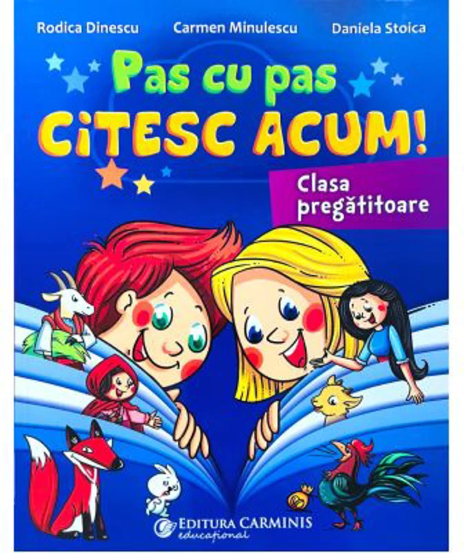 Pas cu pas citesc acum! Clasa pregatitoare - Daniela Stoica