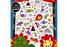 Dinozauri. Autocolante pufoase