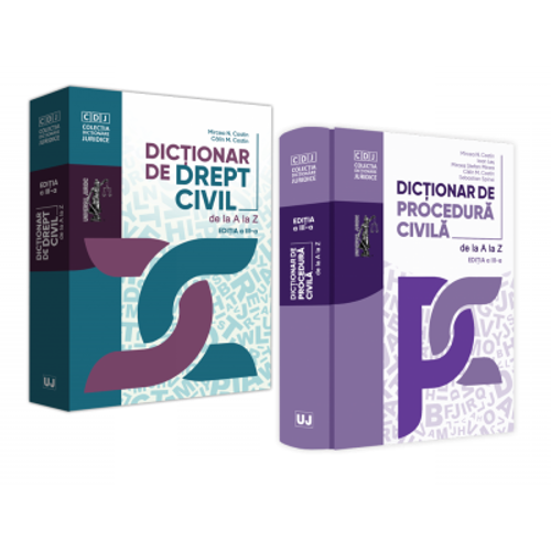 Pachet. Dictionar de Drept Civil si Procedura Civila de la A la Z, editia a 3-a
