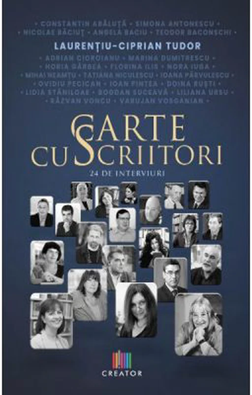 Carte cu scriitori
