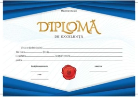 Diploma de excelenta (DZC01)