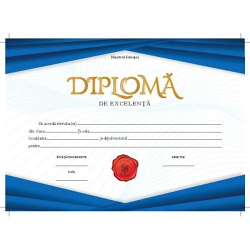 Diploma de excelenta (DZC01)