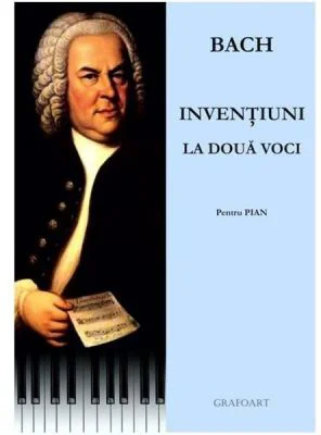 Inventiuni la doua voci. Pentru pian - Johann Sebastian Bach