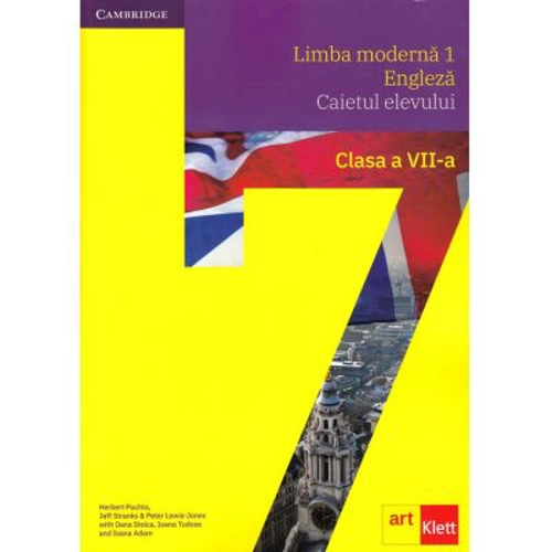 Limba Engleza caietul elevului pentru clasa a 7-a. Limba moderna 1 Think Level - Herbert Puchta, Jeff Stranks