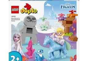 LEGO DUPLO. Elsa si Bruni in padurea fermecata 10418, 31 piese