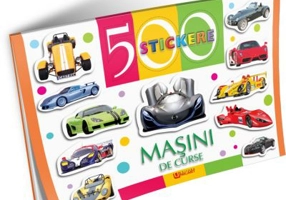 Masini de curse. 500 stickere