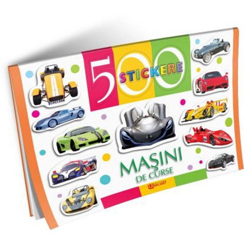 Masini de curse. 500 stickere