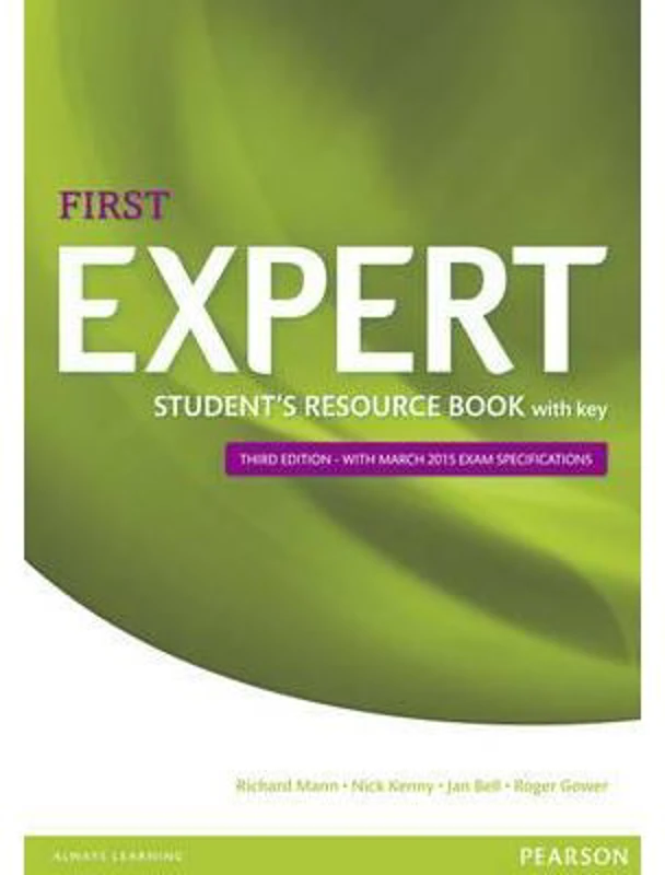 Expert First 3rd Edition Student's Resource Book with Key - Nick Kenny