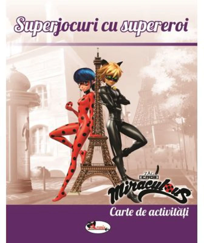 Superjocuri cu supereroi. Carte de activitati