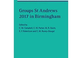 Groups St Andrews 2017 in Birmingham - C. M. Campbell, C. W. Parker, M. R. Quick, E. F. Robertson, C. M. Roney-Dougal
