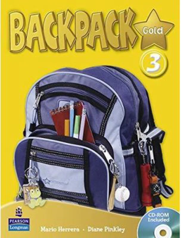 Backpack Gold 3 Student Book and CD-ROM Pack - Mario Herrera