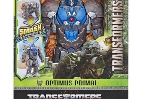Tansformers 7 Smash Changers. Figurina Optimus Primal 23 cm