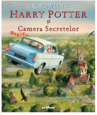Harry Potter si Camera Secretelor #2, editie ilustrata - J. K. Rowling