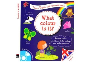 What colour is it? + CD - I learn English with Peter and Emily - Larousse