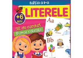 Invatam prin joc LITERELE. Carti de joc educative